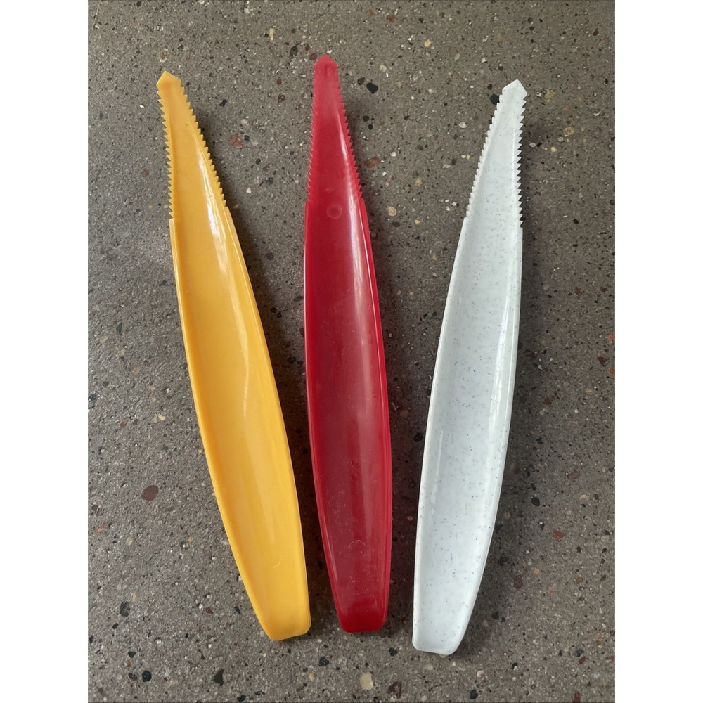 Vtg TUPPERWARE Lettuce Corers Grapefruit Scoop‎ Knife Corer